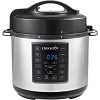 Crock-Pot CSC051X- Olla Multicooker Express para todo tipo de recetas: cocción lenta- cocción rápida a presión con…